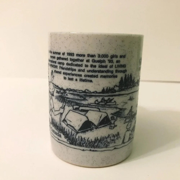 Vintage Girl Guides of Canada Mugs 1993  Guelph International Capilano - Picture 9 of 13